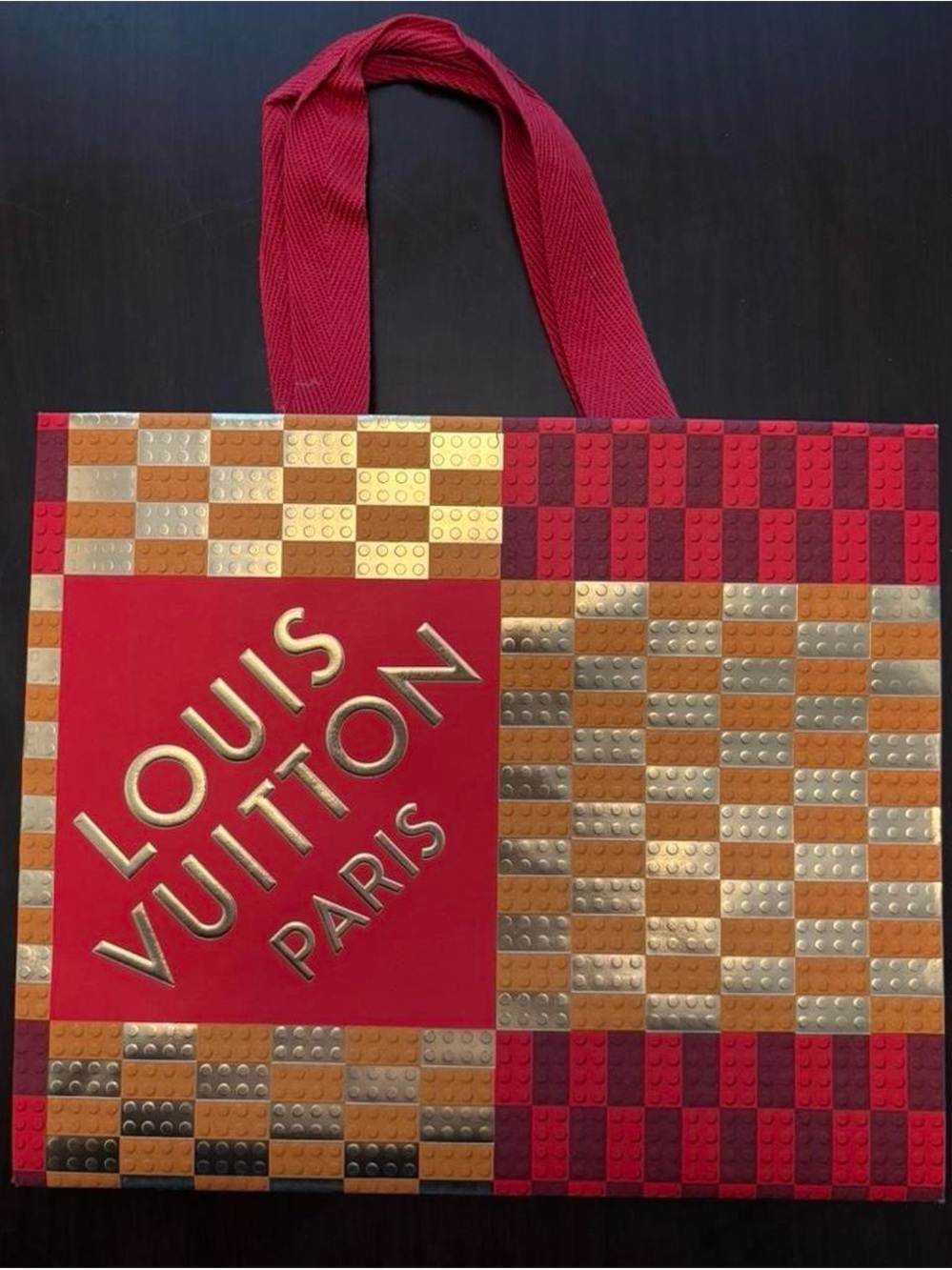 LV Lego edition Shopping bag